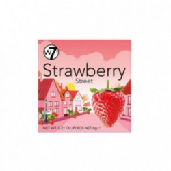 W7 Cosmetics The Boxed Blusher Vaigu sārtums Strawberry Street