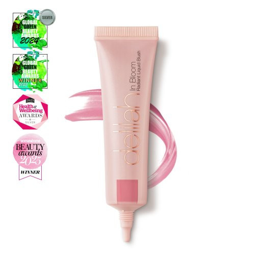 Delilah In Bloom Radiant Liquid Blush Šķidrie vaigu sārtumi 12ml