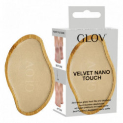 Glov Velvet Nano Touch Pumice and Nano Glass Epilator Pēdu vīle un matu noņemšanas rīks 1gab.