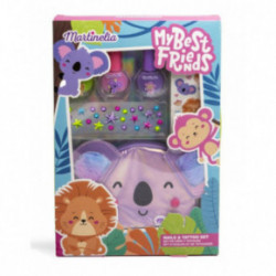 Martinelia Best Friends Nail & Tatto Set Skaistumkopšanas komplekts bērniem Koala