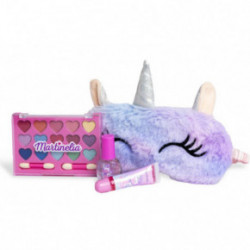 Martinelia Little Unicorn Makeup & Sleeping Mask Set Skaistumkopšanas komplekts bērniem 1gab.