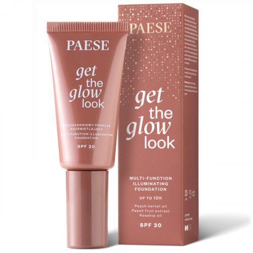 Paese Get The Glow Look Foundation SPF20 Izgaismojošais tonālais krēms 30ml