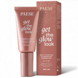 Paese Get The Glow Look Foundation SPF20 Izgaismojošais tonālais krēms 30ml