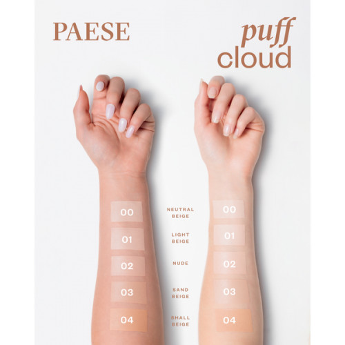 Paese Puff Cloud Foundation with Blur Effect SPF20 Tonālais krēms 37 ml