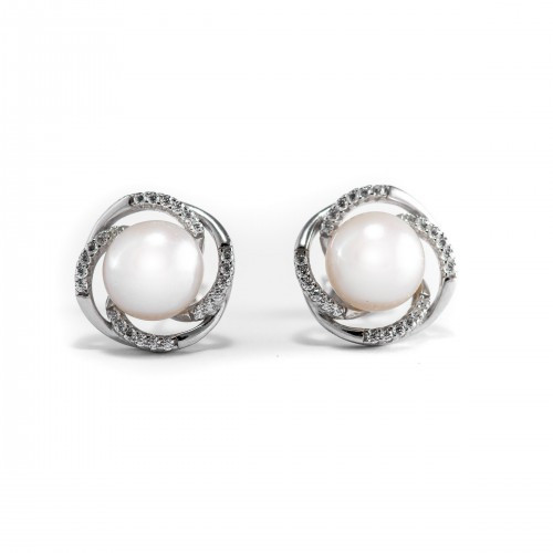 Nilly Pērļu auskari (Ag925) KS343287