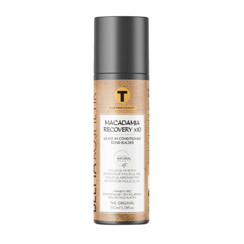 Belma Kosmetik Enzymotherapy Macadamia Recovery X10 Leave-In Conditioner Neizskalojams atjaunojošs serums 100ml