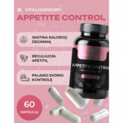 Vitalharmony Appetite Control Apetītes kontroles uztura bagātinātājs 60 kapsulas