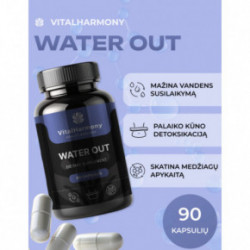 Vitalharmony Water Out Uztura bagātinātājs 90 kapsulas