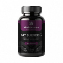 Vitalharmony Fat Burner + Efektīvs tauku dedzinātājs 60 kapsulas