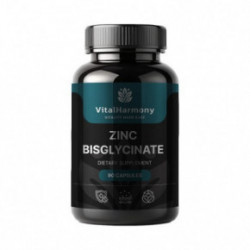 Vitalharmony Zinc Bisglycinate Cinka bisglicināta uztura bagātinātājs 90 kapsulas