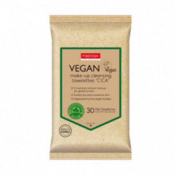 Purederm Vegan Make-Up Towelettes CICA Kosmētikas notīrīšanas salvetes, veganu 30gab.