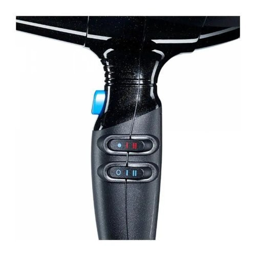 BaByliss PRO Pro Caruso HQ Hairdryer Profesionāls matu fēns ar jonu ģeneratoru Black