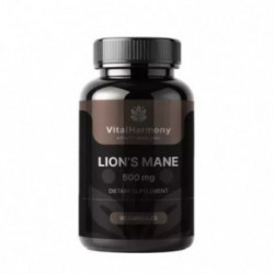 Vitalharmony Lion’s Mane 500 mg Uztura bagātinātājs 90 kapsulas