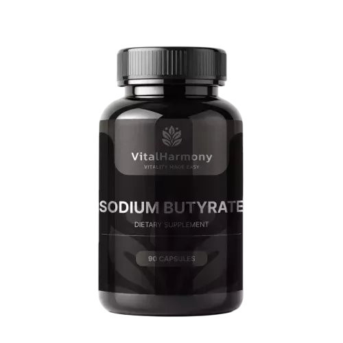 Vitalharmony Sodium Butyrate Butirāts gremošanai 90 kapsulas