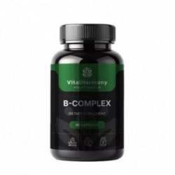 Vitalharmony B Complex B vitamīnu komplekss 90 kapsulas