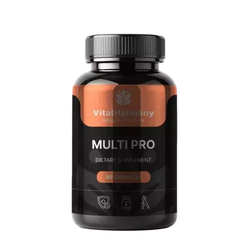 Vitalharmony Multi Pro Premium Multivitamins Multivitamīnu komplekss 90 kapsulas