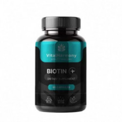 Vitalharmony Biotin Plus Biotīns 90 kapsulas