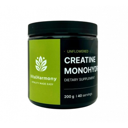 Vitalharmony Creatine Monohydrate Kreatīna monohidrāts 200g
