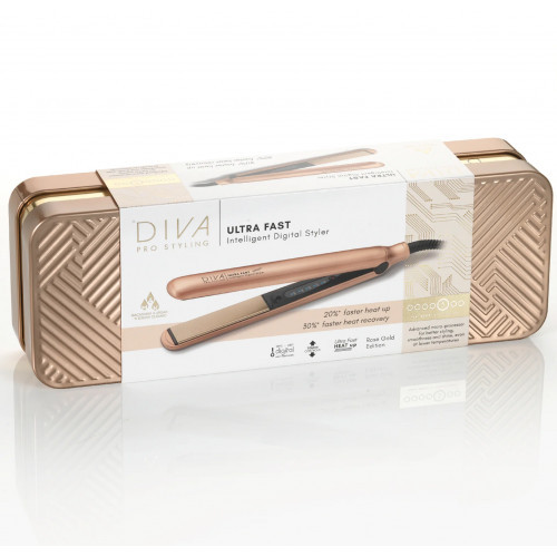 Diva Pro Styling Ultra Fast Intelligent Digital Styler Matu veidošanas ierīce ar IDS tehnoloģiju 1gab.