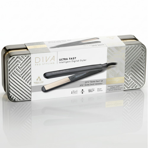 Diva Pro Styling Ultra Fast Intelligent Digital Styler Matu veidošanas ierīce ar progresīvu IDS tehnoloģiju 1gab.