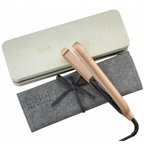 Diva Pro Styling Precious Metals Professional Straightener Matu taisnotājs 1gab.