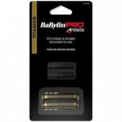 BaByliss PRO Replacement Foil Head 2 Cutters Rezerves komplekts matu griešanas mašīnai Gold