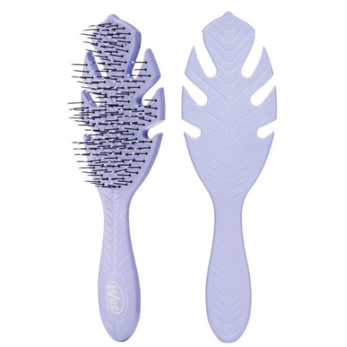 WetBrush Go Green Biodegradable Detangler Brush Bioloģiski noārdāma matu suka Pale Pink