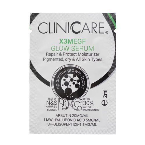 Cliniccare X3M EGF Glow Serum Moisturizer Step 3 Serums ar antipigmentācijas iedarbību 50ml