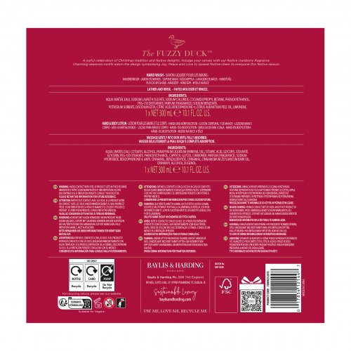 Baylis & Harding The Fuzzy Duck Winter Wonderland Luxury Hand Care Gift Set Grezns svinīgs roku kopšanas komplekts