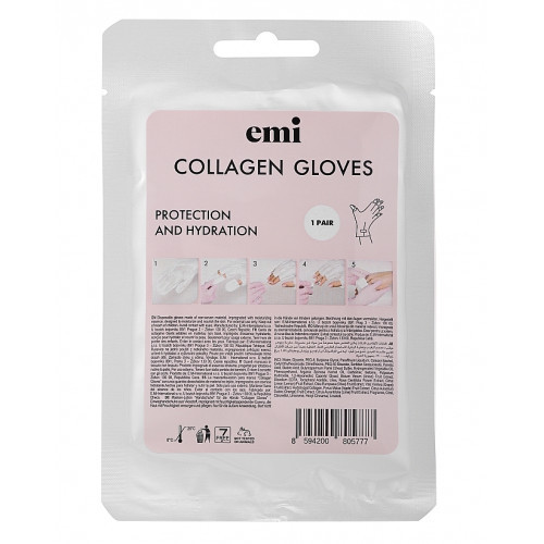 E.Mi Collagen Gloves Kolagēna cimdi rokām 1 pair
