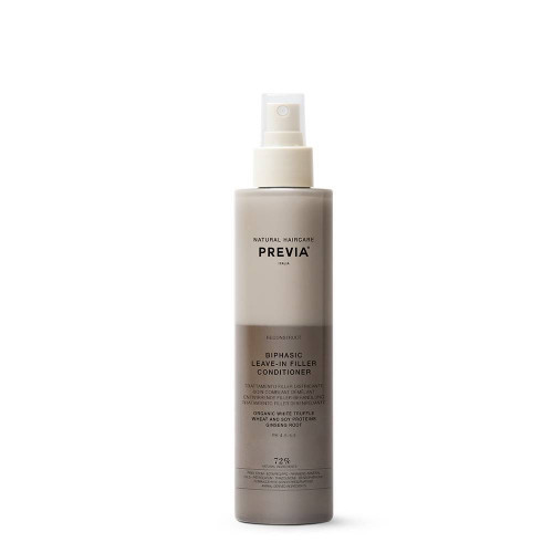 PREVIA Biphasic Leave-In Filler Conditioner Nenoskalojams divfāžu matu kondicionieris 200ml