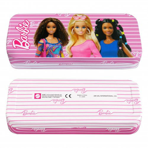 Barbie Makeup Tin with 3 Folding Trays Dekoratīvās kosmētikas komplekts bērniem 1gab.
