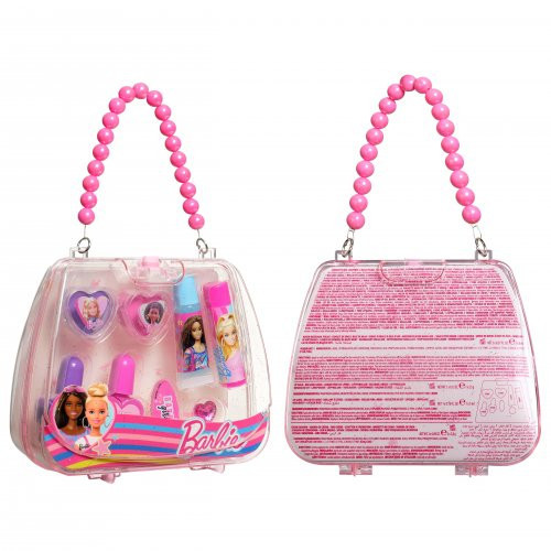 Barbie Compact Makeup Bag Skaistumkopšanas komplekts bērniem 1gab.