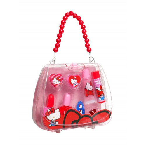 Hello Kitty Compact Makeup Bag Skaistumkopšanas komplekts bērniem 1gab.