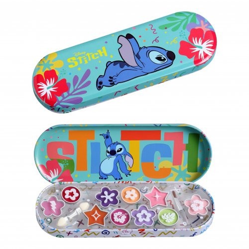 Disney Stitch Makeup Tin Bērnu kosmētikas komplekts 1gab.