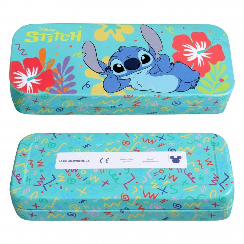 Disney Stitch Makeup Tin with 3 Folding Trays Bērnu dekoratīvās kosmētikas komplekts 1gab.