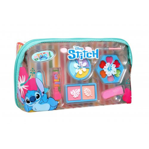 Disney Stitch Makeup Toiletry Bag Komplekts ar kosmētikas somiņu 1gab.