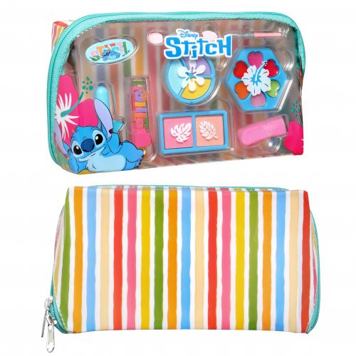 Disney Stitch Makeup Toiletry Bag Komplekts ar kosmētikas somiņu 1gab.
