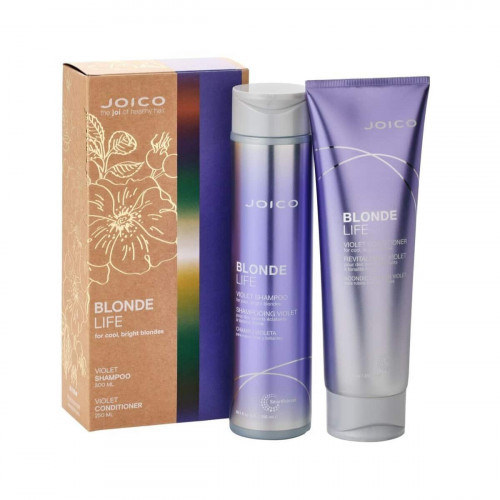 Joico Blonde Life Violet Holiday Duo davanu komplekts blondiem matiem