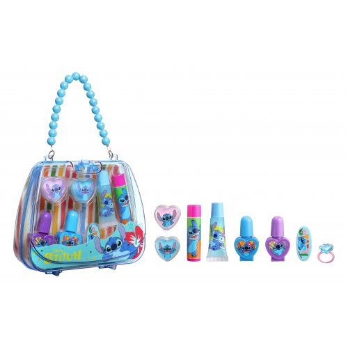Disney Stitch Compact Makeup Bag Skaistumkopšanas komplekts bērniem 1gab.