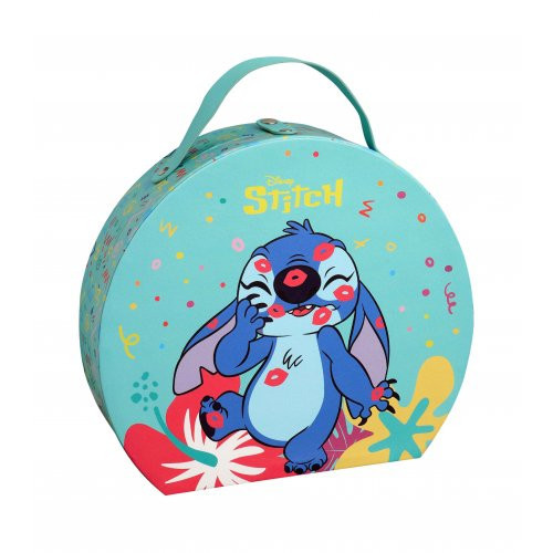 Disney Stitch Round Makeup Case Skaistumkopšanas komplekts 1gab.