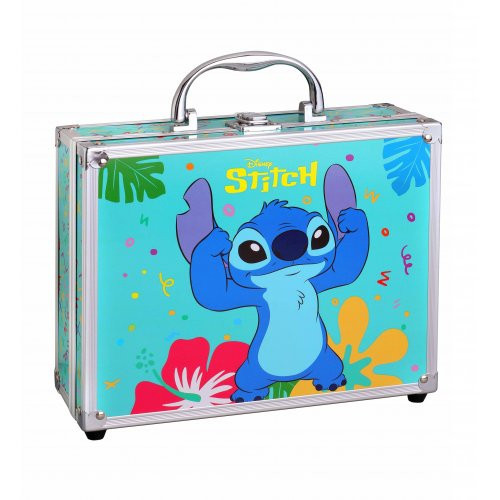 Disney Stitch Makeup Case with Folding Trays Skaistumkopšanas koferis 1gab.