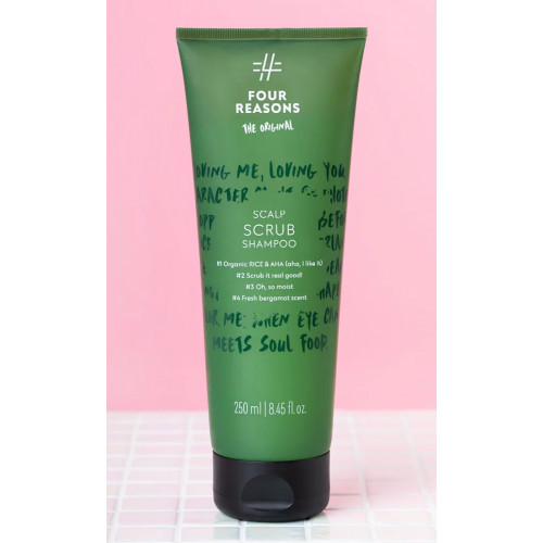 Four Reasons Scalp Scrub Shampoo Mitrinošs un attīrošs šampūns 250ml