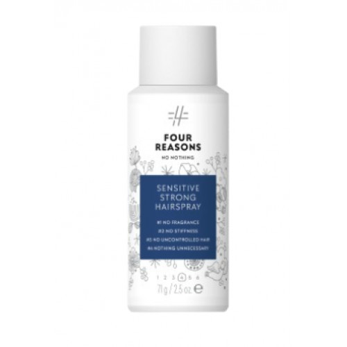 Four Reasons No Nothing Sensitive Strong Hairspray Matu laka bez smaržas 300ml