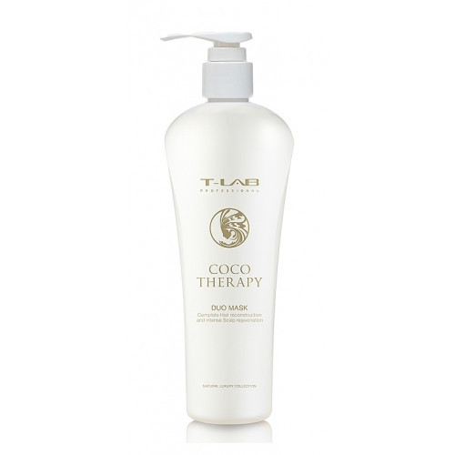 T-LAB Professional COCO THERAPY Duo Mask Maska sausiem un bojātiem matiem 300ml