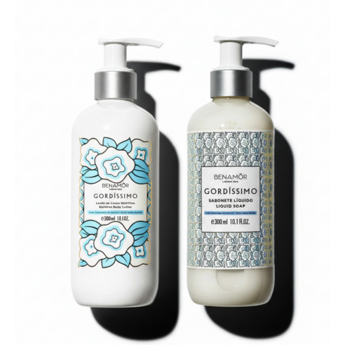 Benamor Gordíssimo Nutritive Body Lotion & Soap Set Ķermeņa losjona un ziepju komplekts