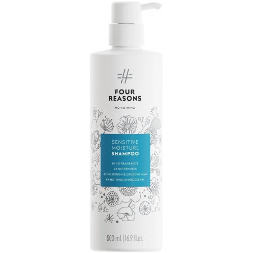 Four Reasons No Nothing Sensitive Moisture Shampoo Mitrinošs šampūns bez smaržvielām 300ml