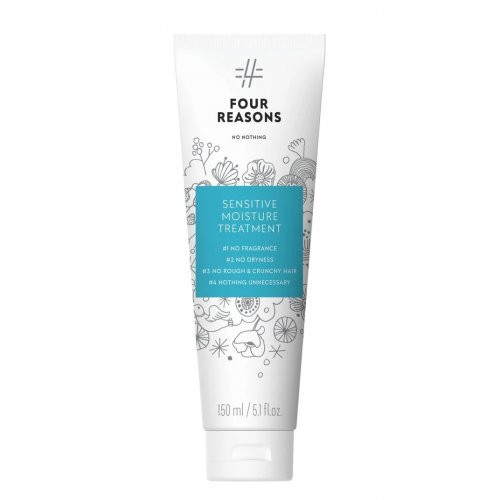 Four Reasons No Nothing Sensitive Moisture Treatment Intensīvi mitrinoša maska bez smaržvielām 150ml