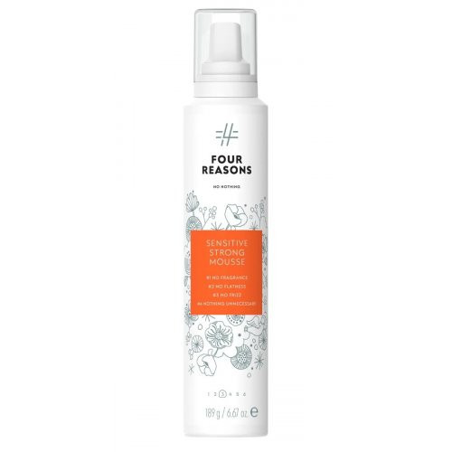 Four Reasons Sensitive Strong Mousse Stipras fiksācijas putas 200ml