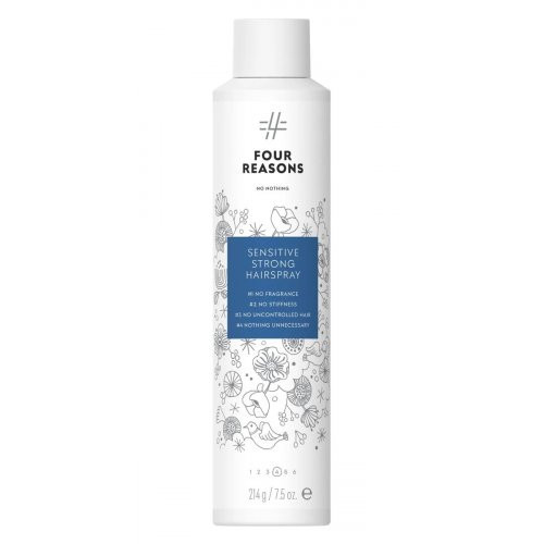 Four Reasons No Nothing Sensitive Strong Hairspray Matu laka bez smaržas 300ml